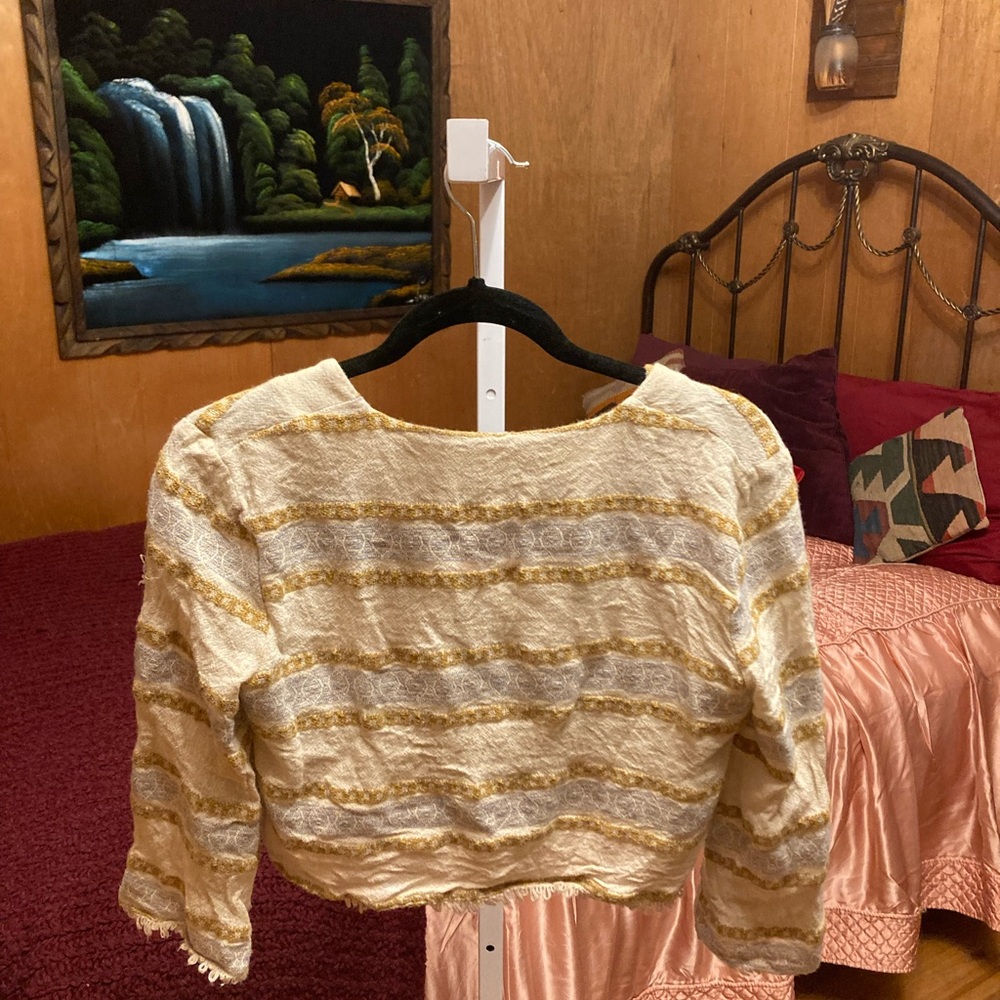 Zara Basic Fringe Jacket - image 2